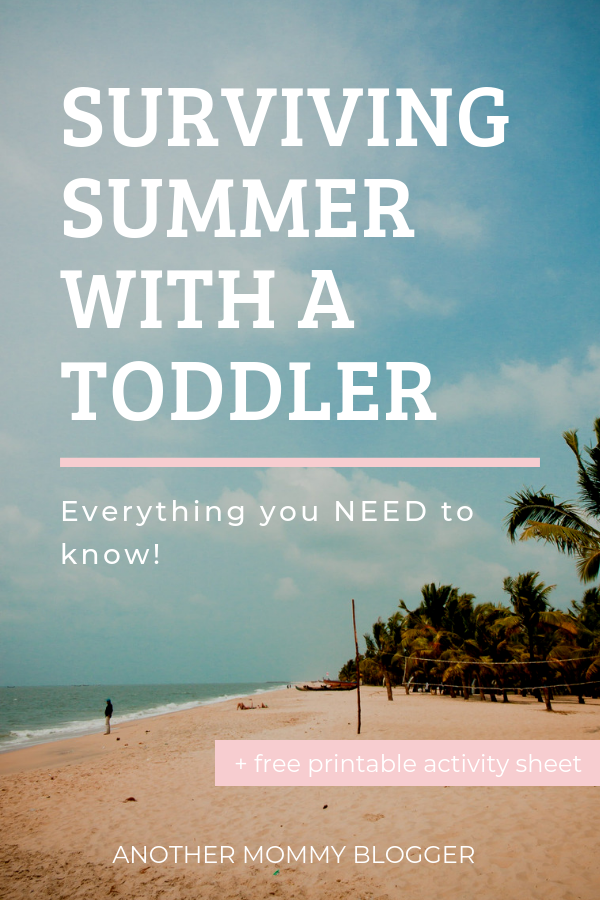 Tips for summer with a toddler