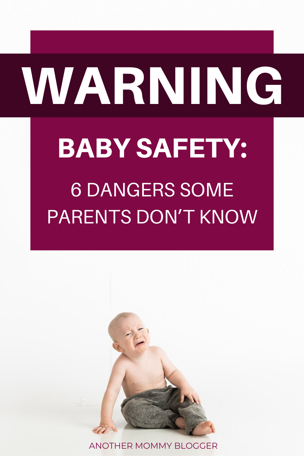 Baby tips for new parents that can keep your baby alive. Avoid these six deadly baby dangers. #babytips