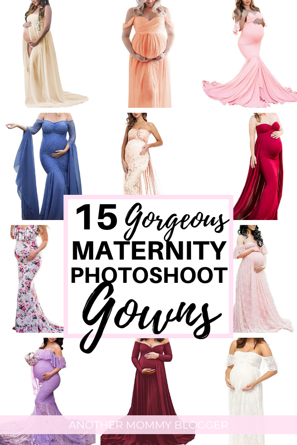 15 Gorgeous Maternity Photoshoot Gowns