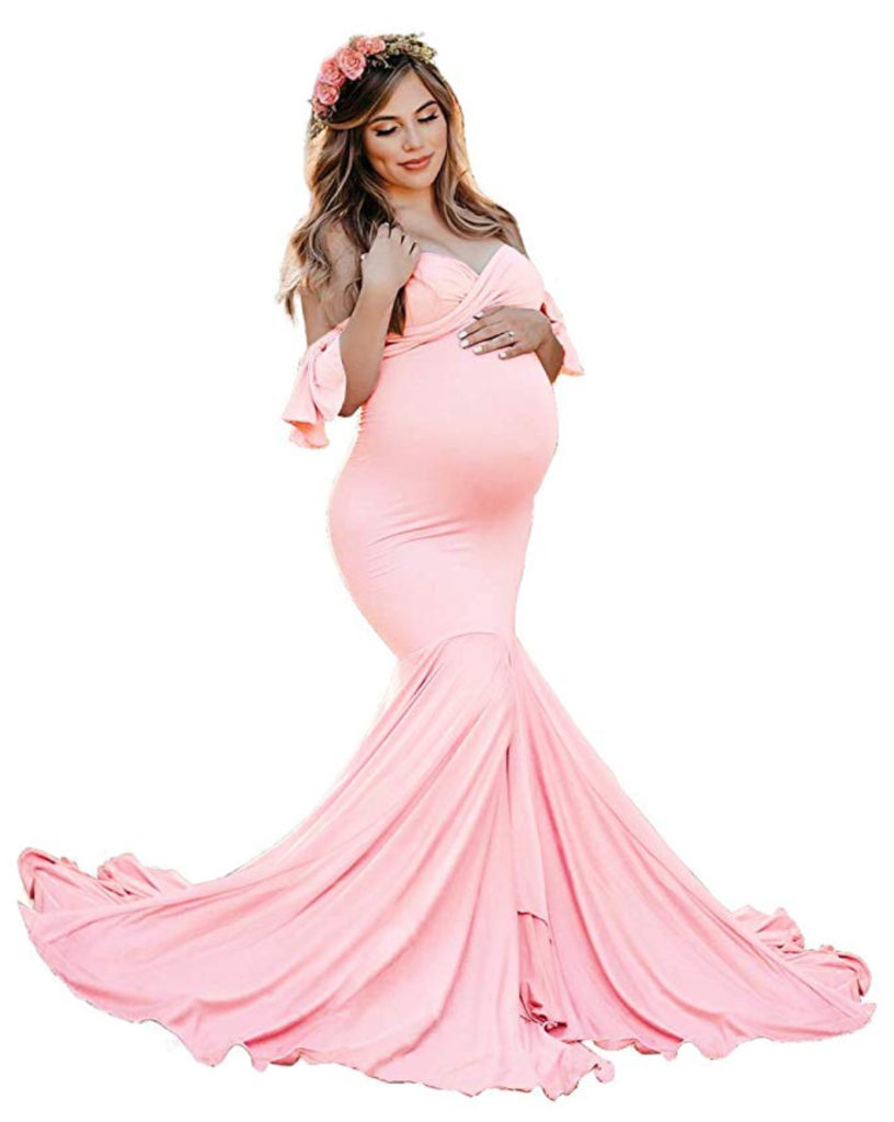 Pink Flare Gown