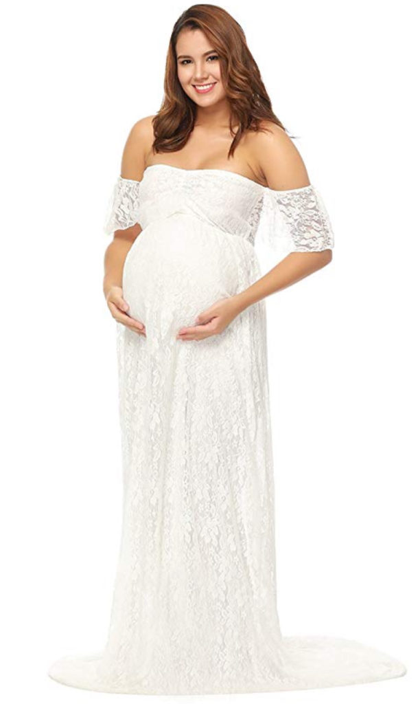 Lace Maternity Photoshoot Dresses