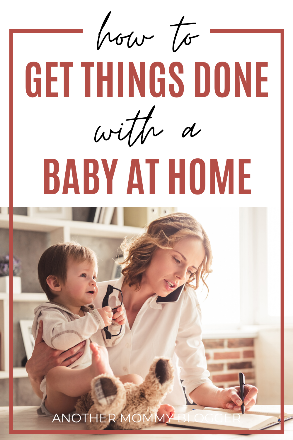 Not getting things done with a baby at home? You need these mom hacks. #babytips #momhacks