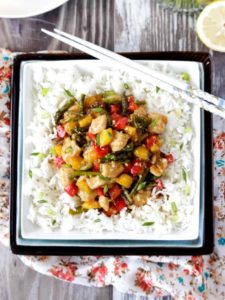 Honey Lemon Chicken Stir Fry