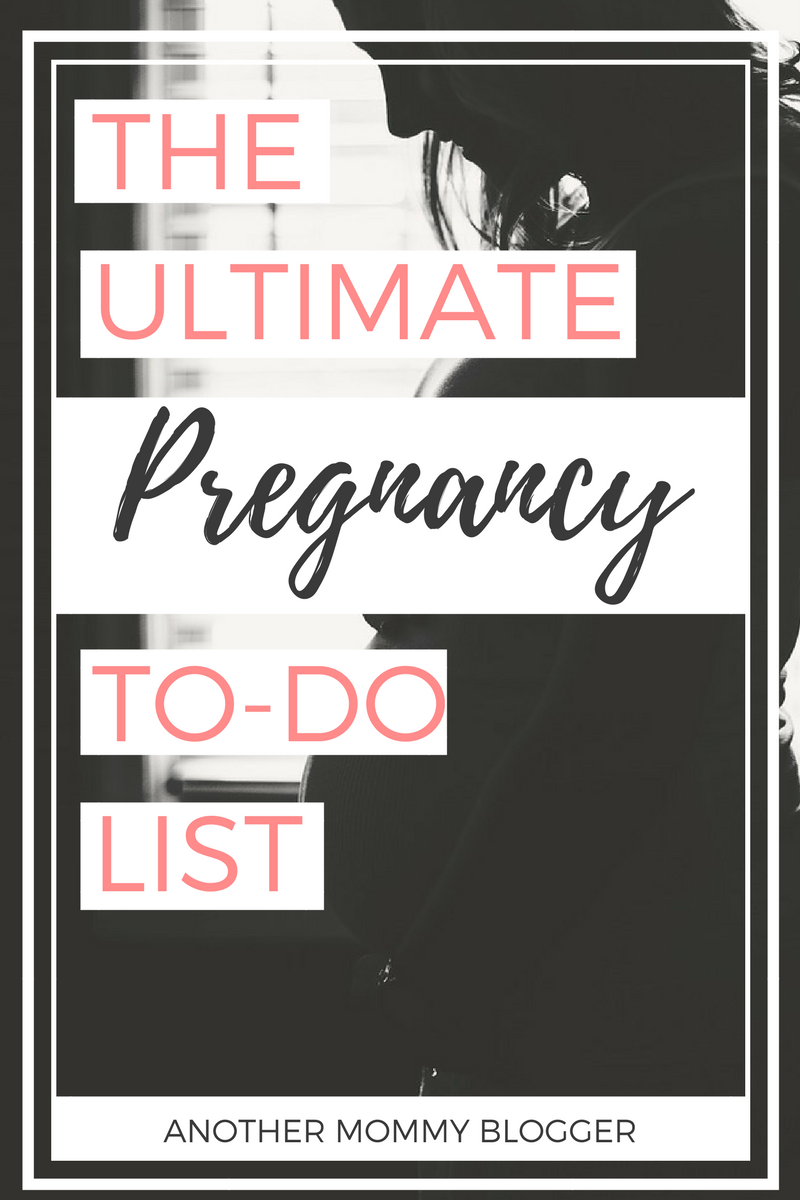 The Ultimate Pregnancy To-Do List