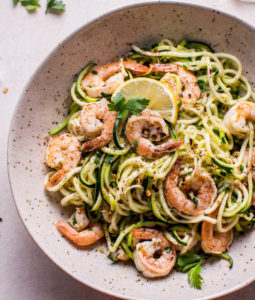 Garlic Shrimp Zoodles