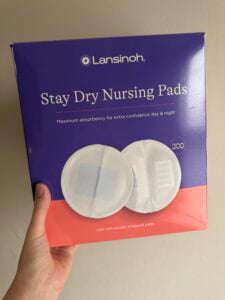 Disposable breast pads for postpartum care