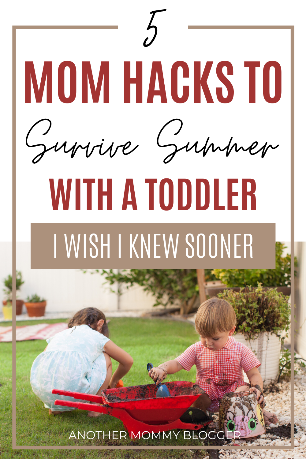 Use these toddler tips to survive the summer and grab your printable activities for toddlers list. #toddlers #activities