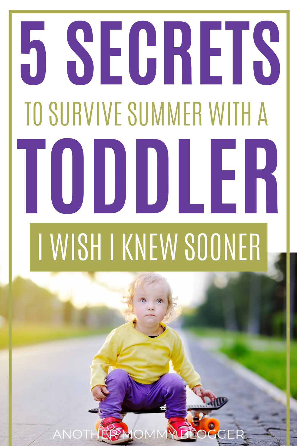 Use these toddler hacks to survive the summer. #toddleractivities 
