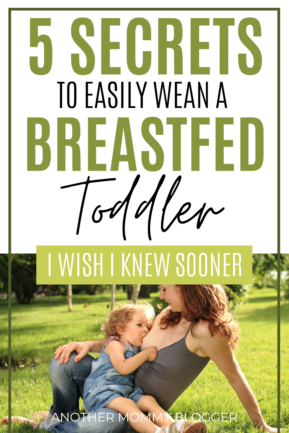 Learn how to stop breastfeeding a toddler with these easy weaning tips. #breastfeeding