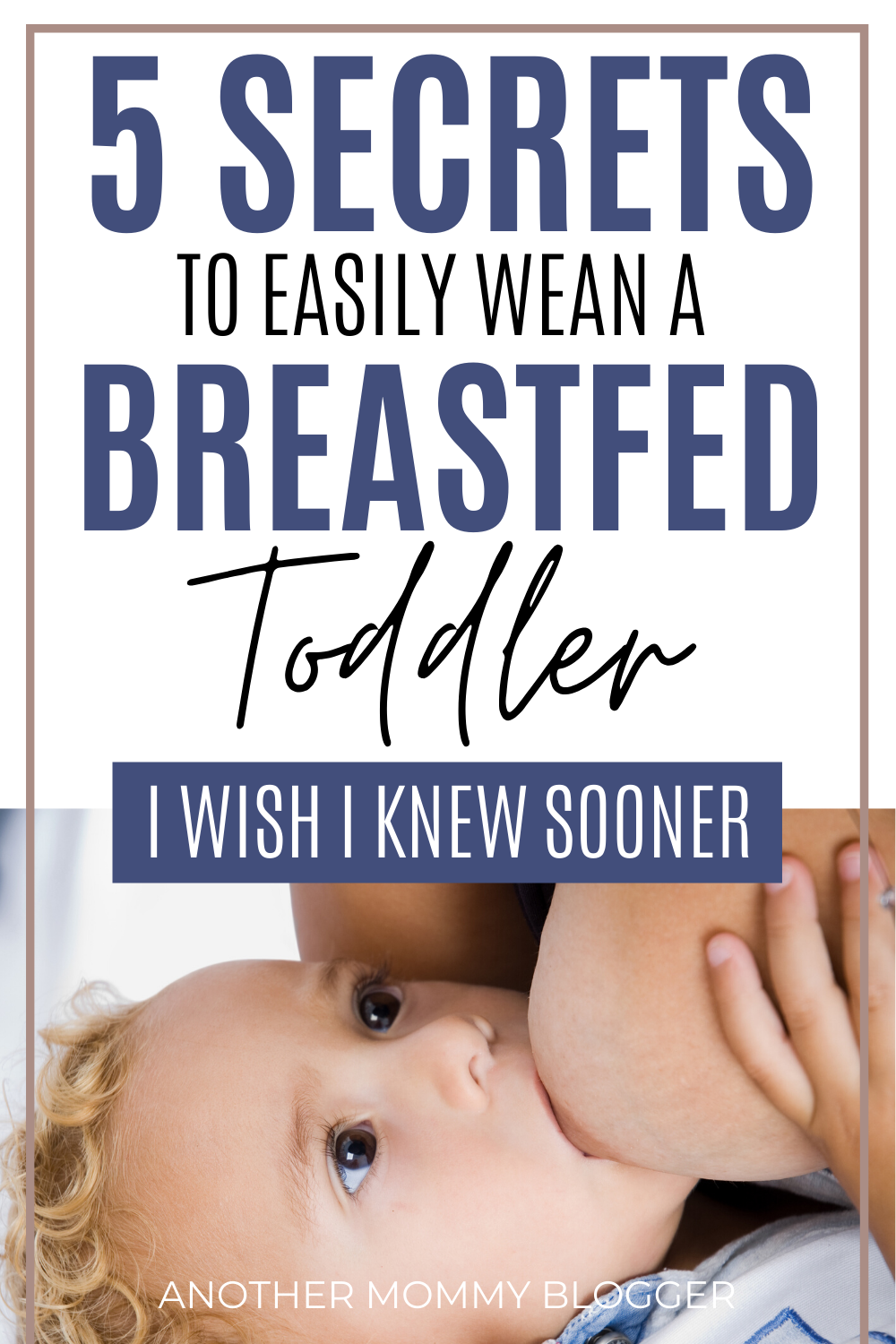 Easily learn how to stop breastfeeding a toddler quickly with these weaning tips. #breastfeeding #toddler