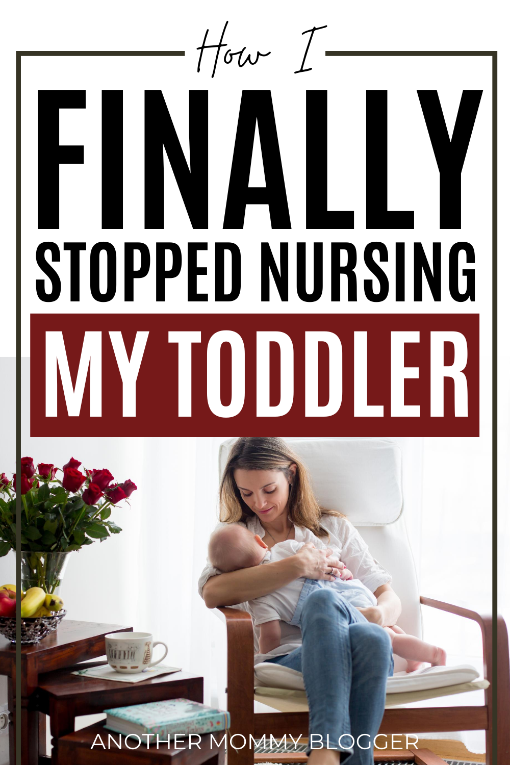 Breastfeeding is a beautiful bond between mom and baby. If your baby is now a toddler you may be thinking it’s time to start weaning. Get these tips to learn how I finally stopped nursing my toddler. #breastfeeding