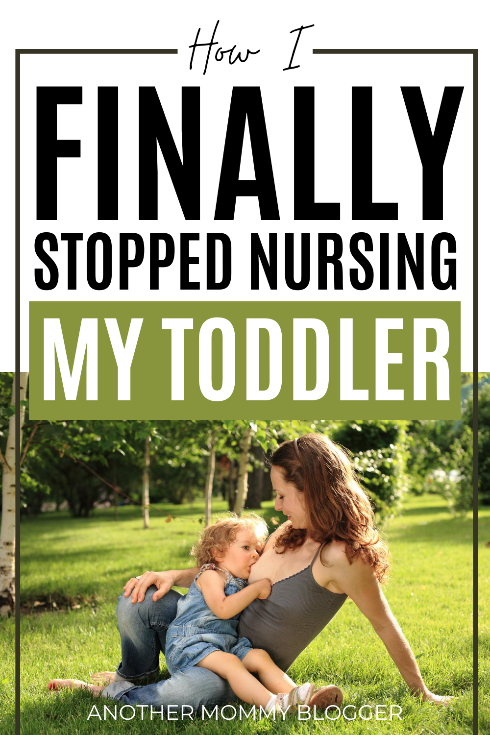 Weaning a toddler from breastfeeding isn’t always easy. Get my weaning tips and learn how to stop nursing your toddler the easy way. #breastfeeding