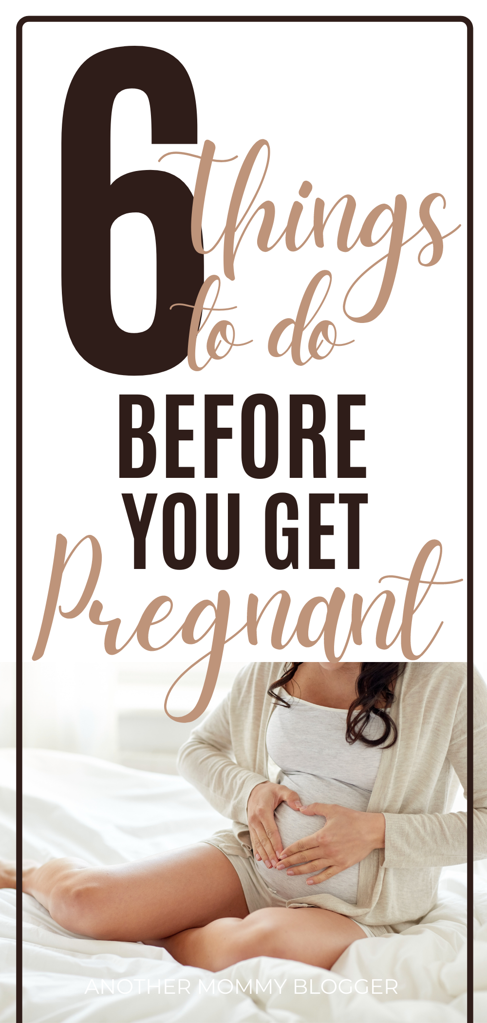 These are things you need to do before you get pregnant. Do these before trying to conceive and your body will thank you. #pregnancy