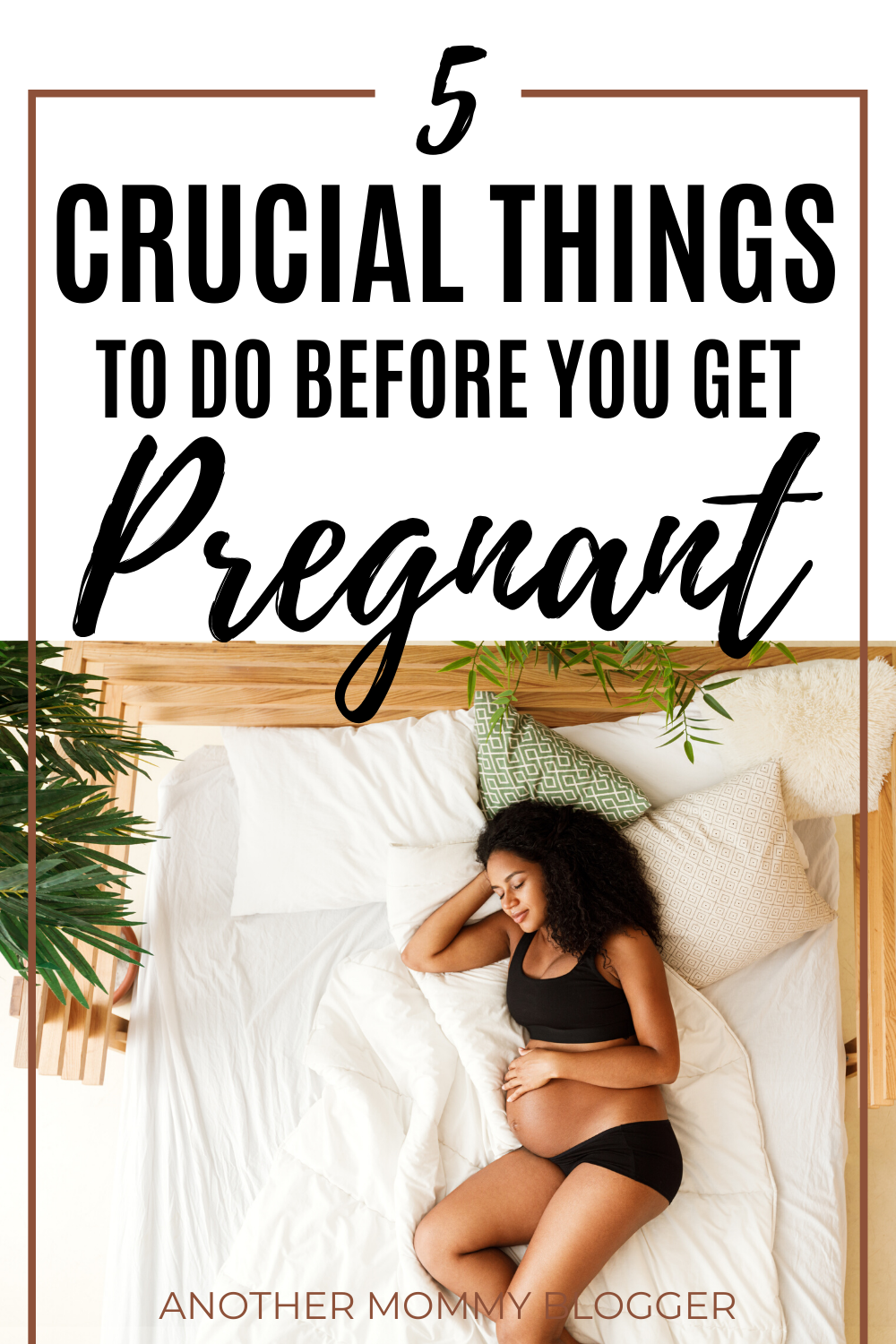 If you’re trying to get pregnant fast make sure you do these things before you get pregnant. #pregnancy
