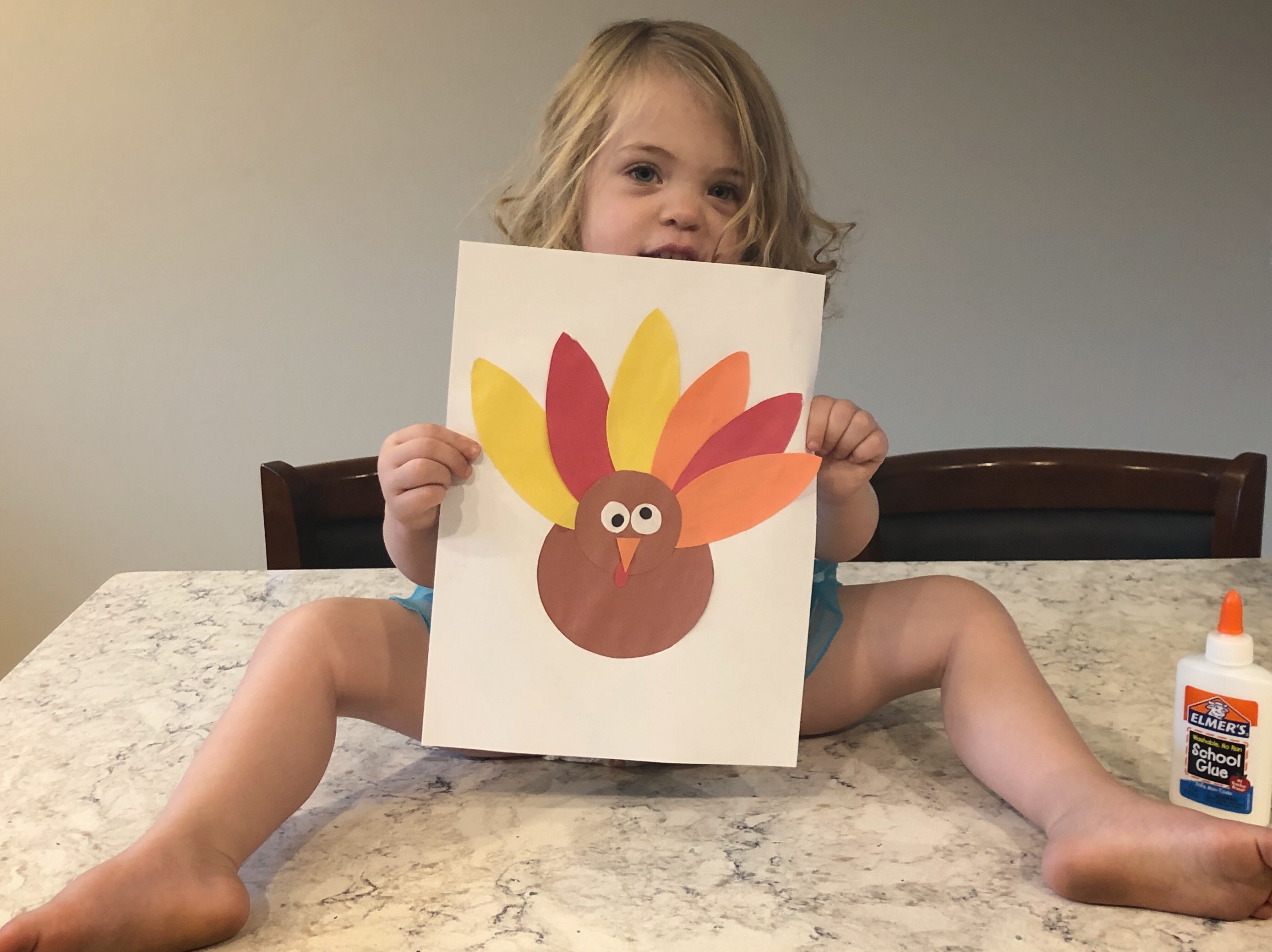 Easy Turkey Craft Activity