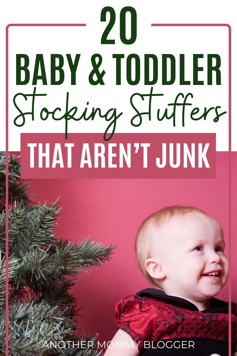 Baby stocking stuffer ideas and toddler stocking stuffer ideas when you just don’t know what to put in a baby’s stocking for Christmas. #christmas #stockingstufferideas #baby #toddler