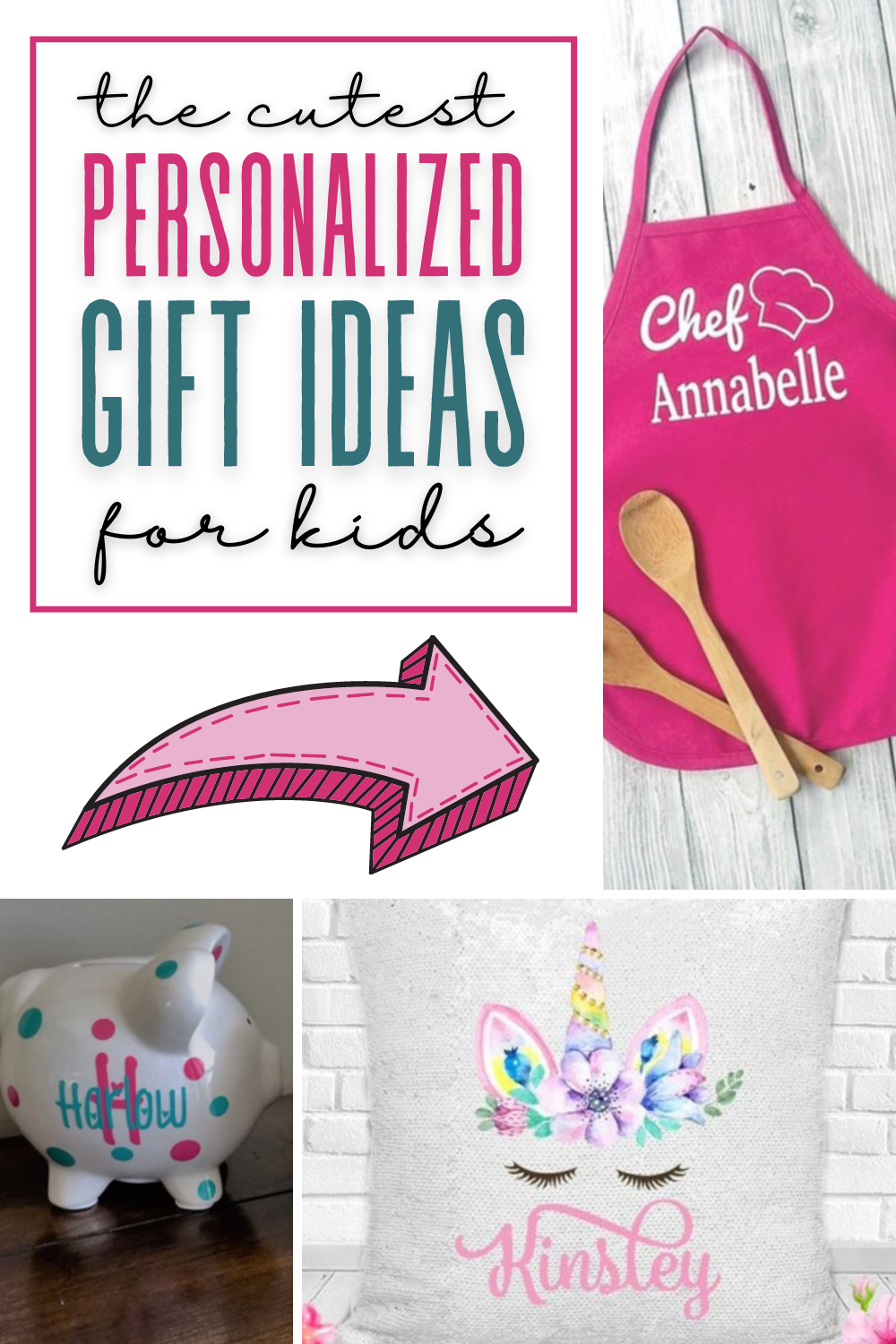 Looking for gift ideas for kids? These are cute personalized gifts for boys and girls aged 3-6 years old.