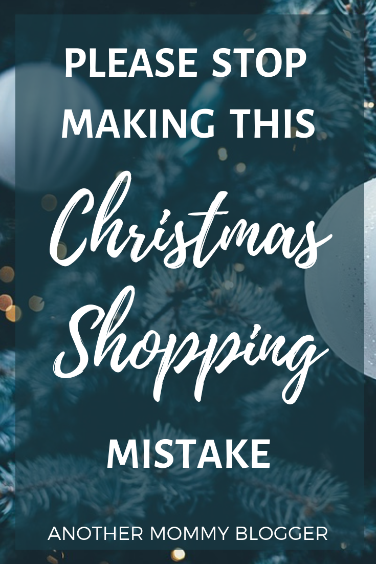 The Biggest Christmas Shopping Mistake You're Making