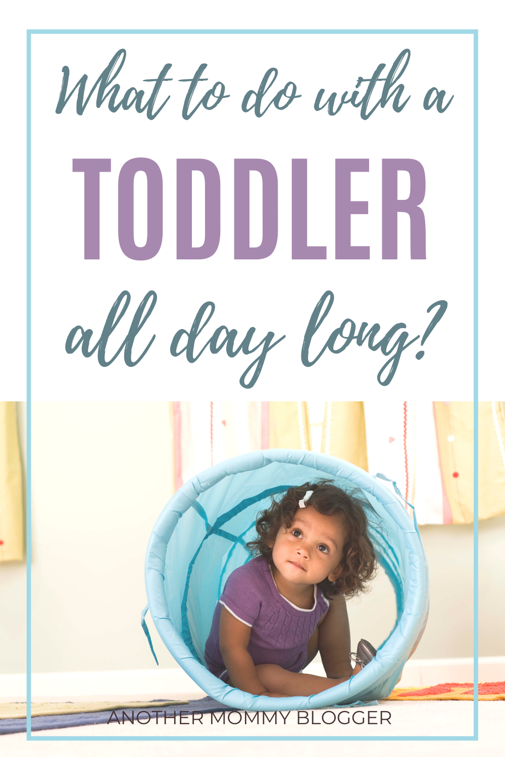 Need some ideas for what to do with a toddler all day? Here is my toddler schedule and toddler activities list. #toddler