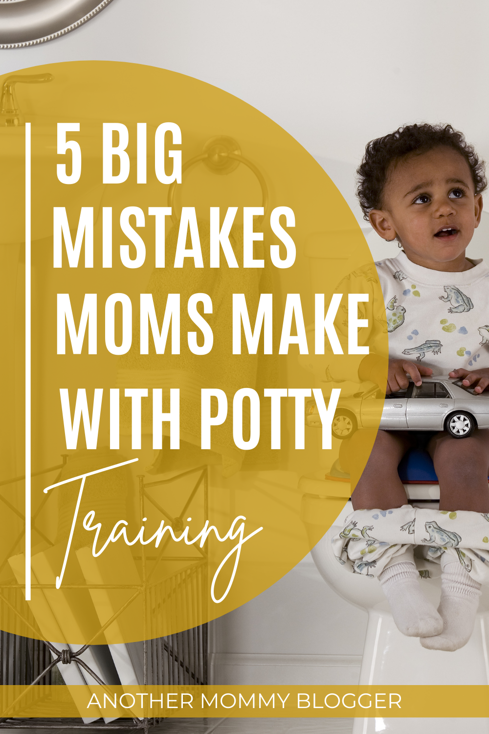 When you start potty training try to avoid these mistakes. Moms need these potty training tips.