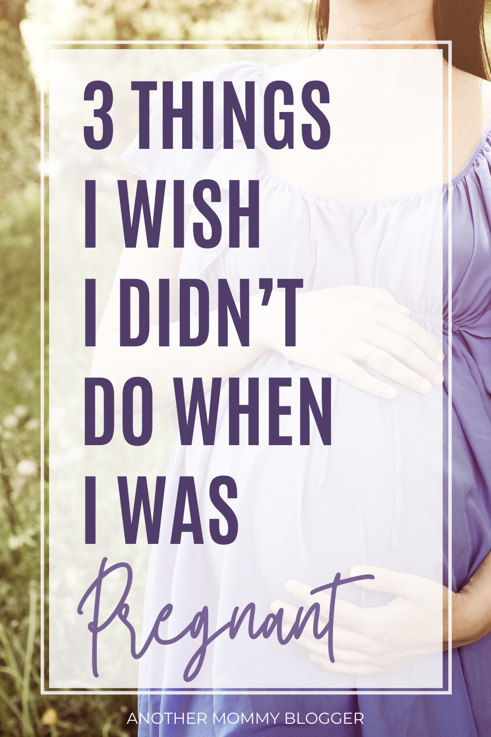 This is a list of tips for pregnant women. These are tips for pregnancy I wish I listened too. These should have been on my list of what you can’t do while pregnant.