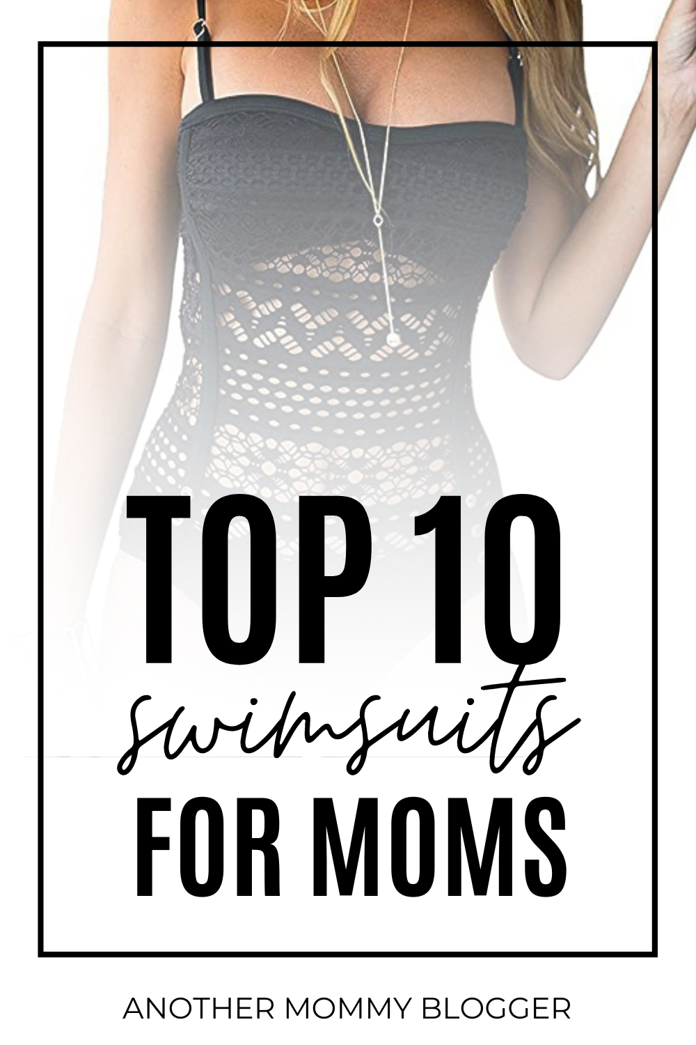 These are flattering women’s swimwear for moms. There are modest one piece swimsuits and cute two piece bathing suits with great coverage.