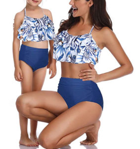 Mommy and me matching swimsuit