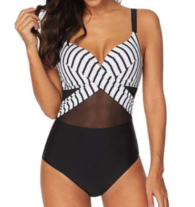 Tummy control one piece swimsuit