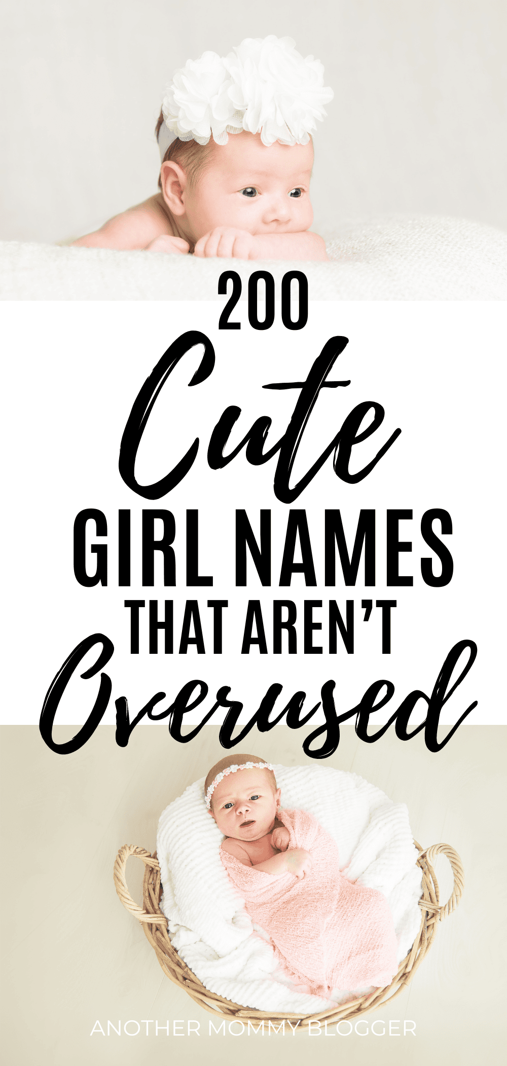 Cute girl names that are uncommon and unique. Check out these beautiful names for girls.