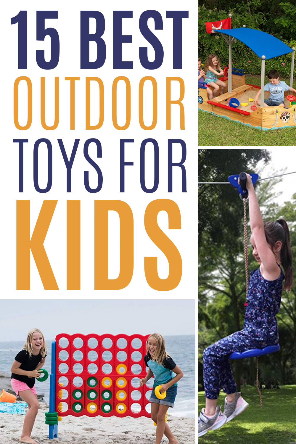If we all end up stuck home this summer then we need fun things for kids to do outside. Try these fun outdoor toys for kids. #kidsactivities #toysforkids