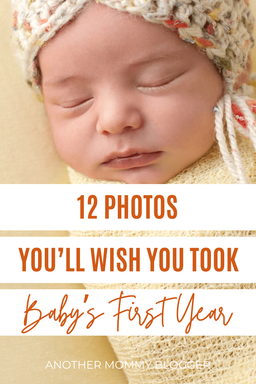 Learn how to diy baby monthly milestone pictures. Get ideas for baby photo poses and props for your baby photo shoot.