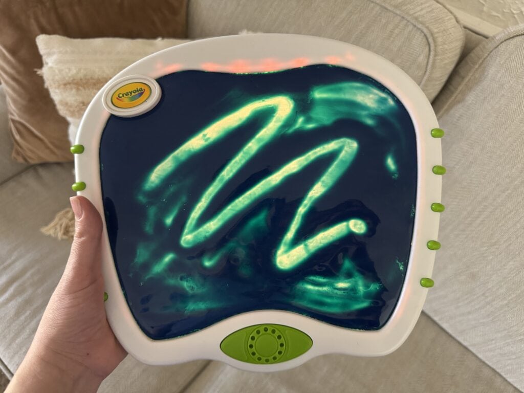 Crayola double pad sensory toy for toddlers