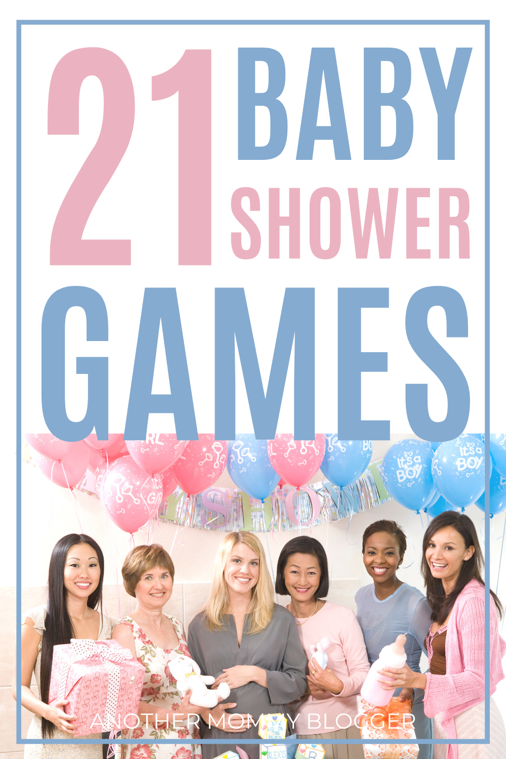 A fun baby shower needs fun party games. Choose these! #babyshower
