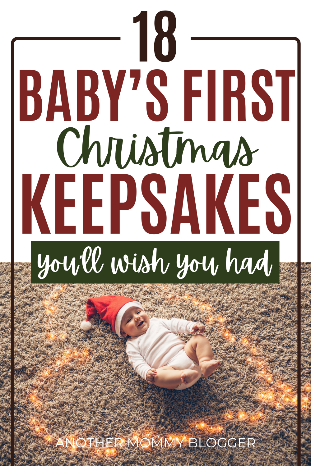 Never forget baby’s first Christmas with these cute baby keepsakes. #babytips #christmas