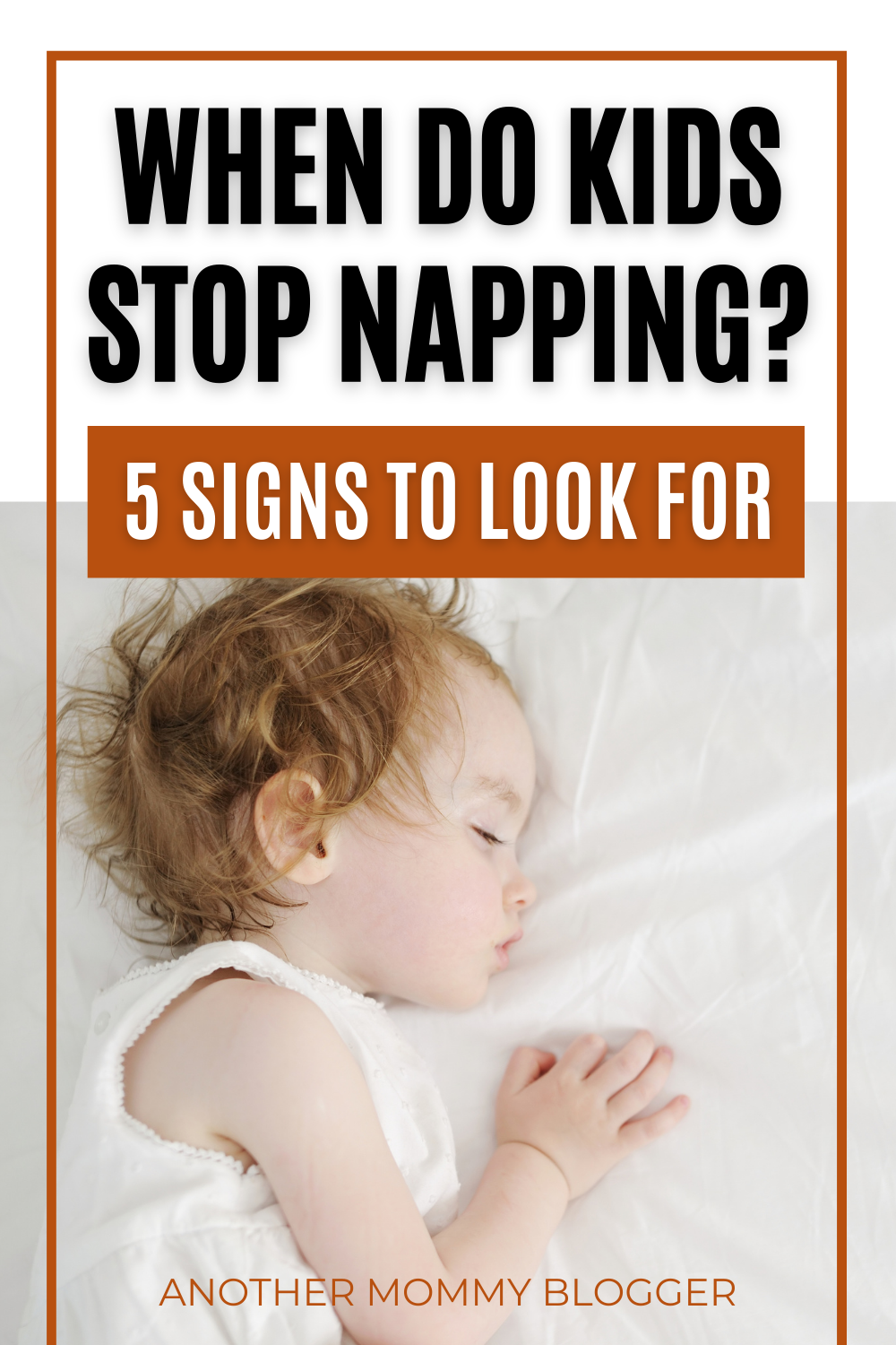 Does you toddler still need a nap? Here are five signs your child is too old for naps.
