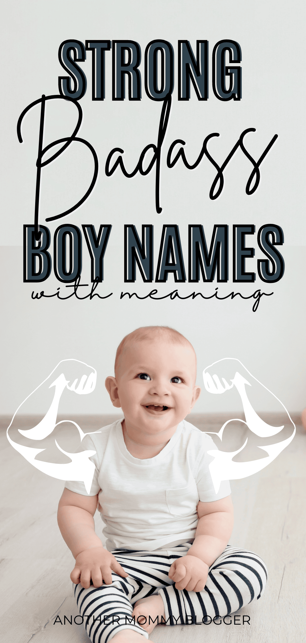 Tough boy names are strong and unique. These baby boy names with meaning are badass.