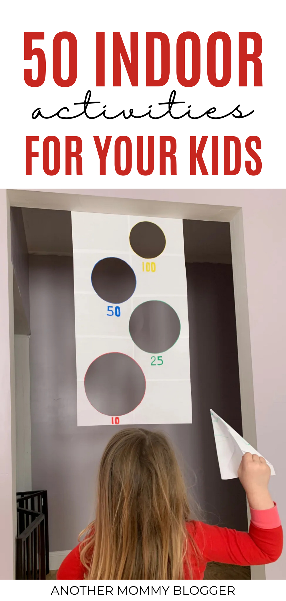 This is a list of easy fun things for kids to do inside. Try these easy boredom busters for kids. #kidsactivities