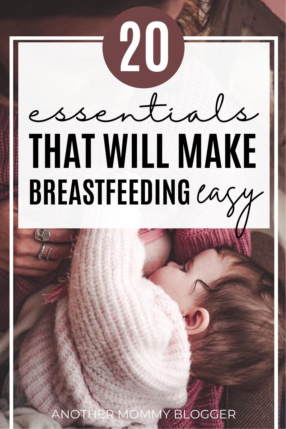 This list of 20 breastfeeding essentials are must haves for new breastfeeding moms. Use these to make breastfeeding so much easier.