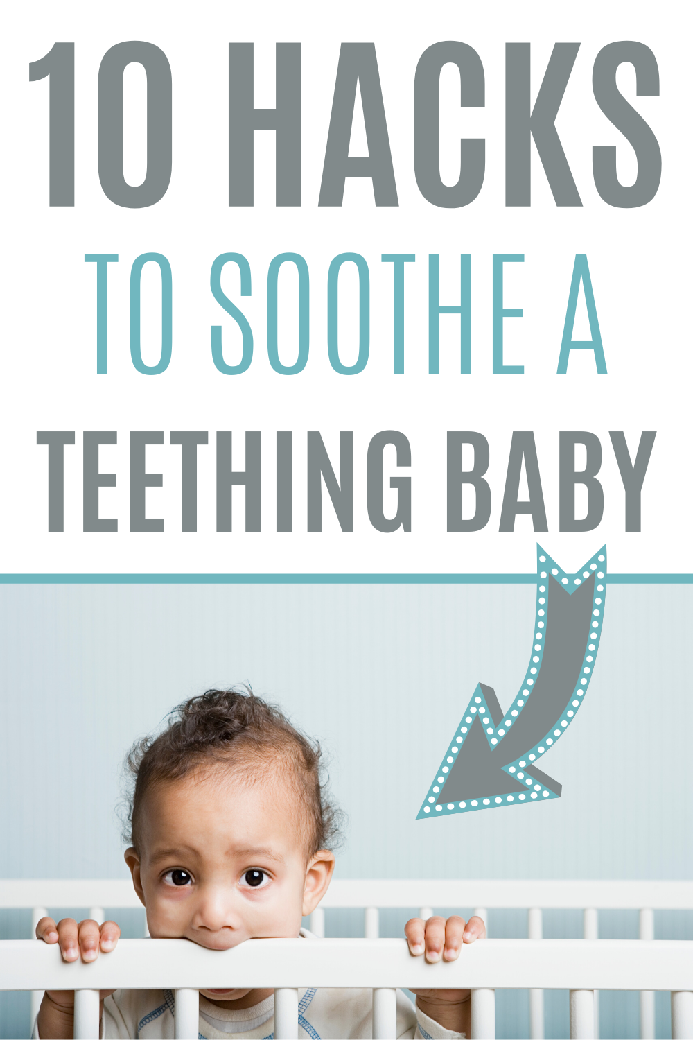 Use these teething baby remedies to soothe a teething baby fast. #babytips
