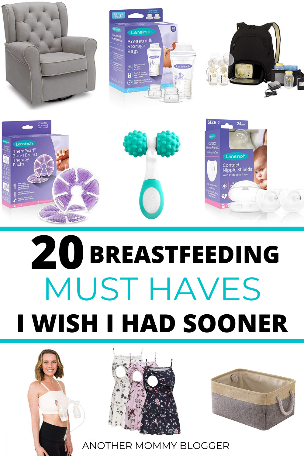 These breastfeeding must haves are essential for your breastfeeding kit. These will make nursing you baby so much better. #breastfeeding #anothermommyblogger