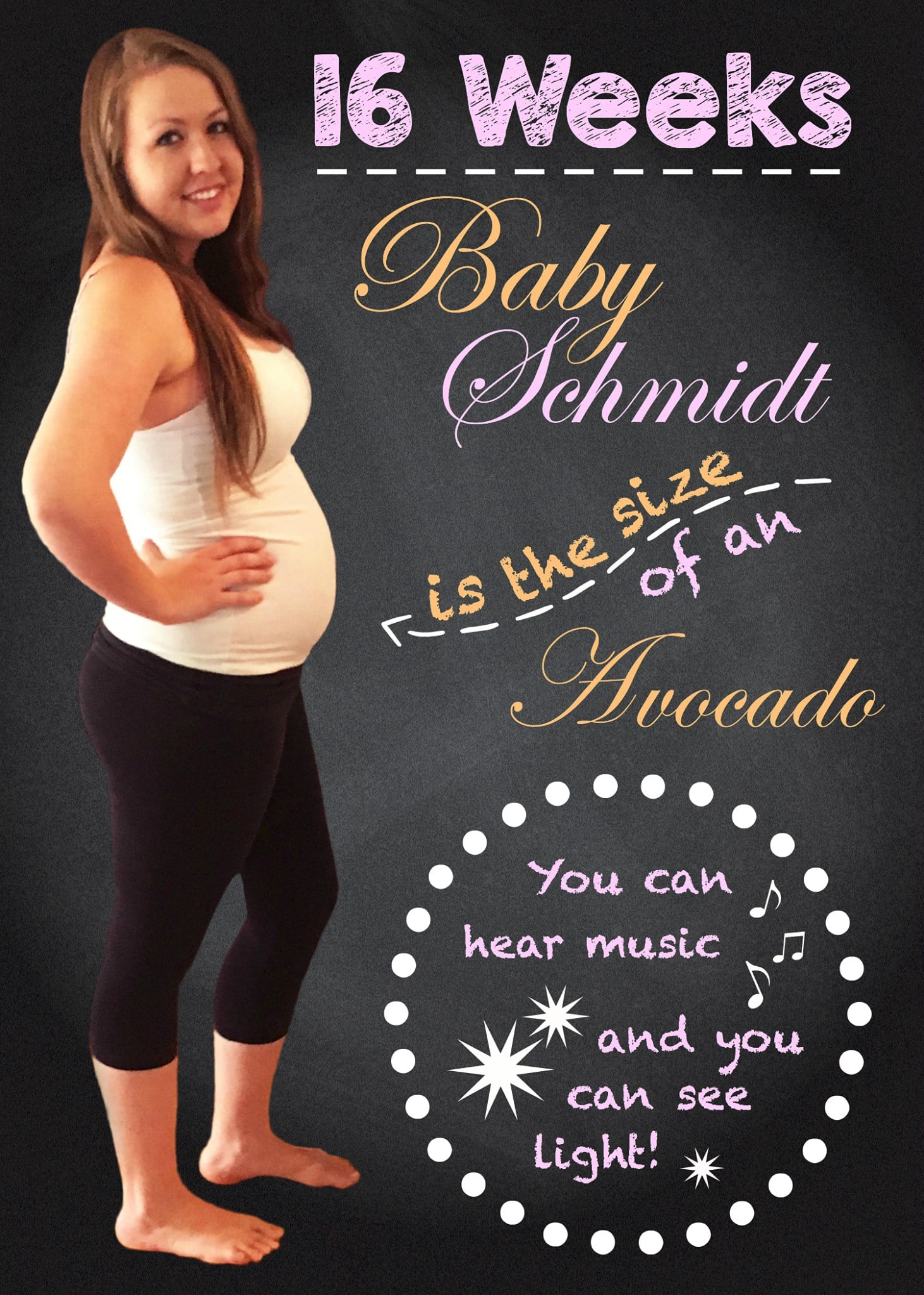 16 Weeks Pregnant Belly Photo