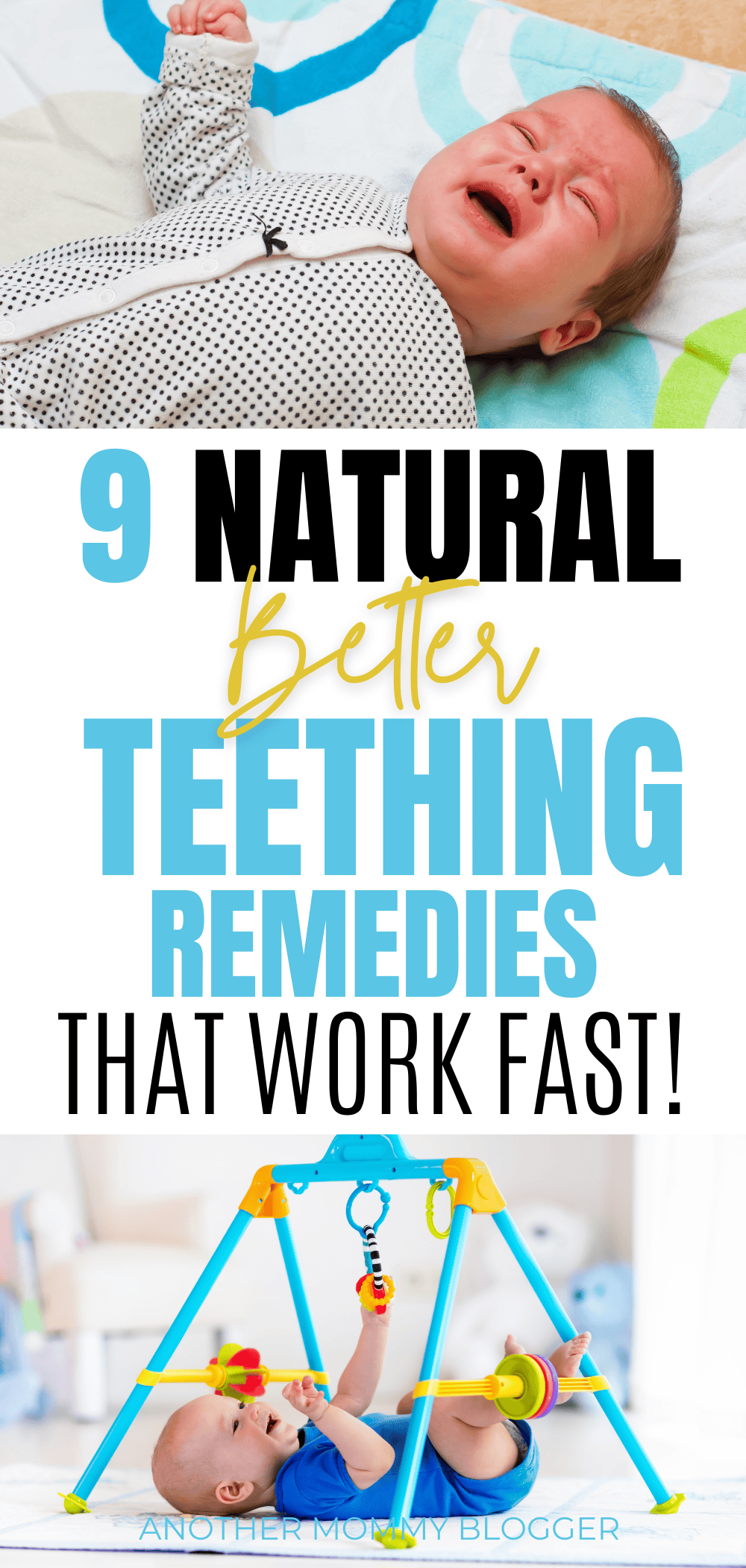 These teething baby hacks are here to help when you need to soothe your teething baby. This is a list of natural teething remedies for baby that are safe and effective. Teething baby remedies sleep.
