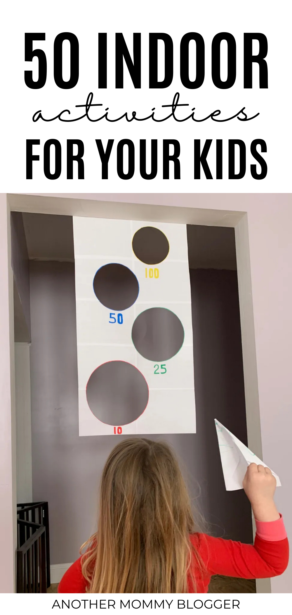 This is a list of fun games for kids to play inside. Have your kids try out these activity ideas for kids this winter. #kidsactivities