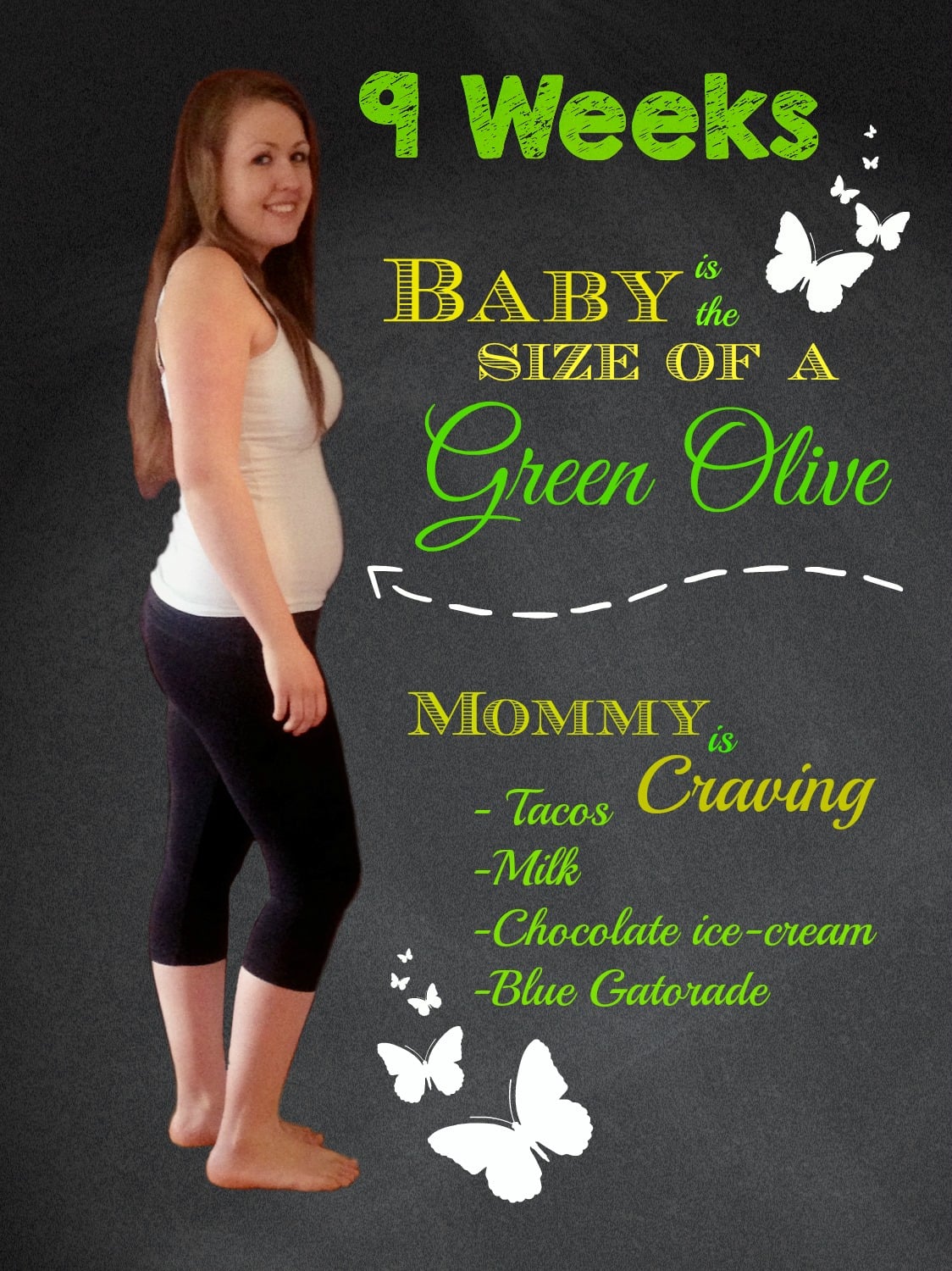 9 Week Pregnancy Bump Update