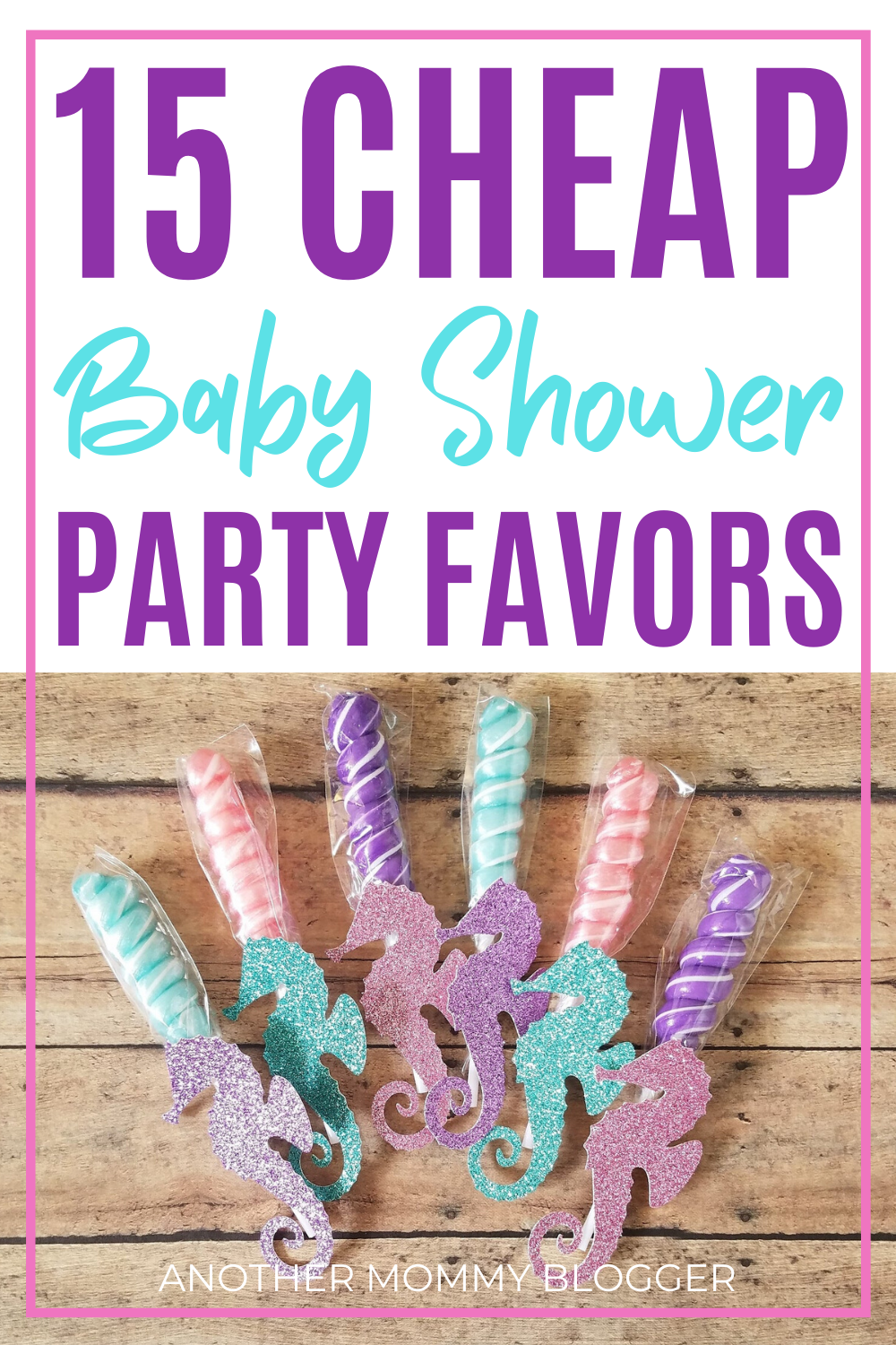 Show your appreciation for your guestS with these cute but cheap baby shower party favors. #babyshowerideas