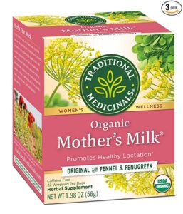 Mothers milk tea to increase milk supply