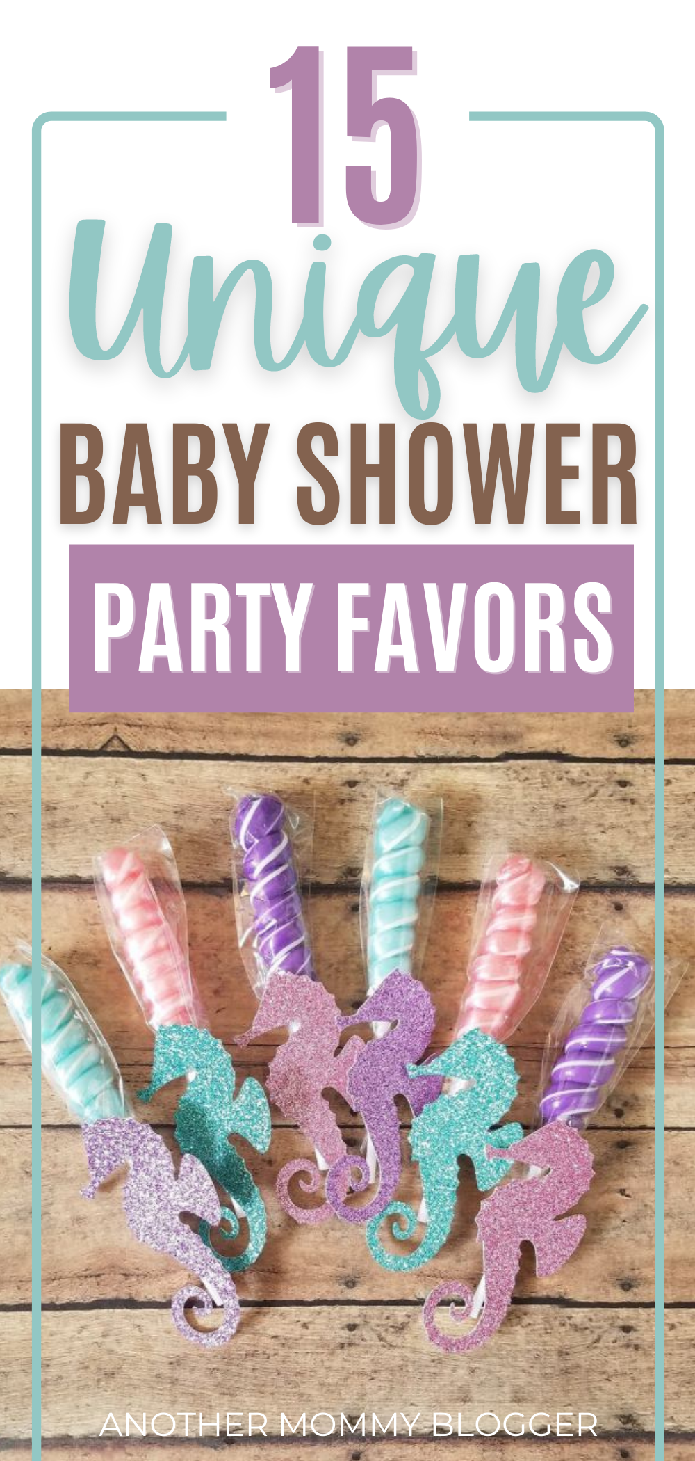 If you don’t know what to give as a party favor at a baby shower then you need this list. Here are unique baby shower party favors ideas you’re going to love. #babyshower