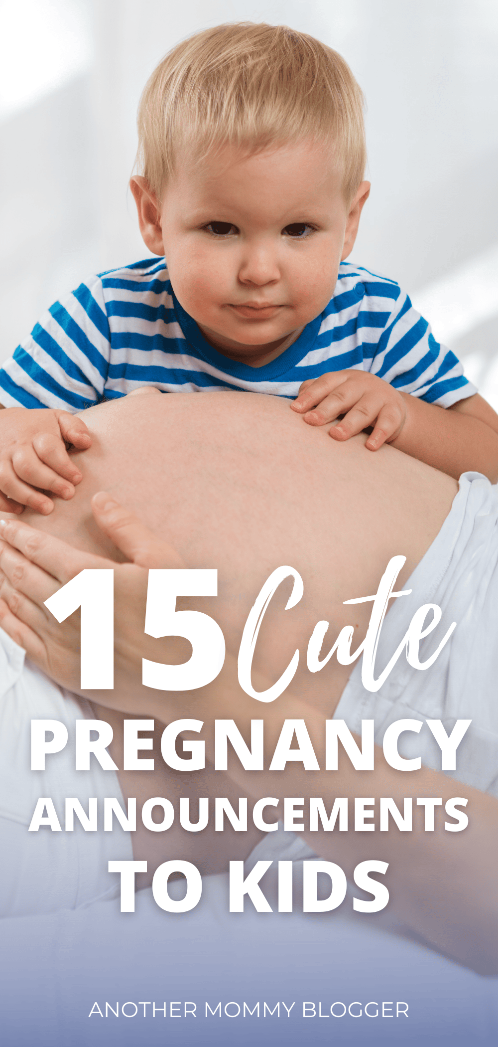 Need ideas for telling your kids you’re pregnant. These are cute baby announcing ideas for kids.