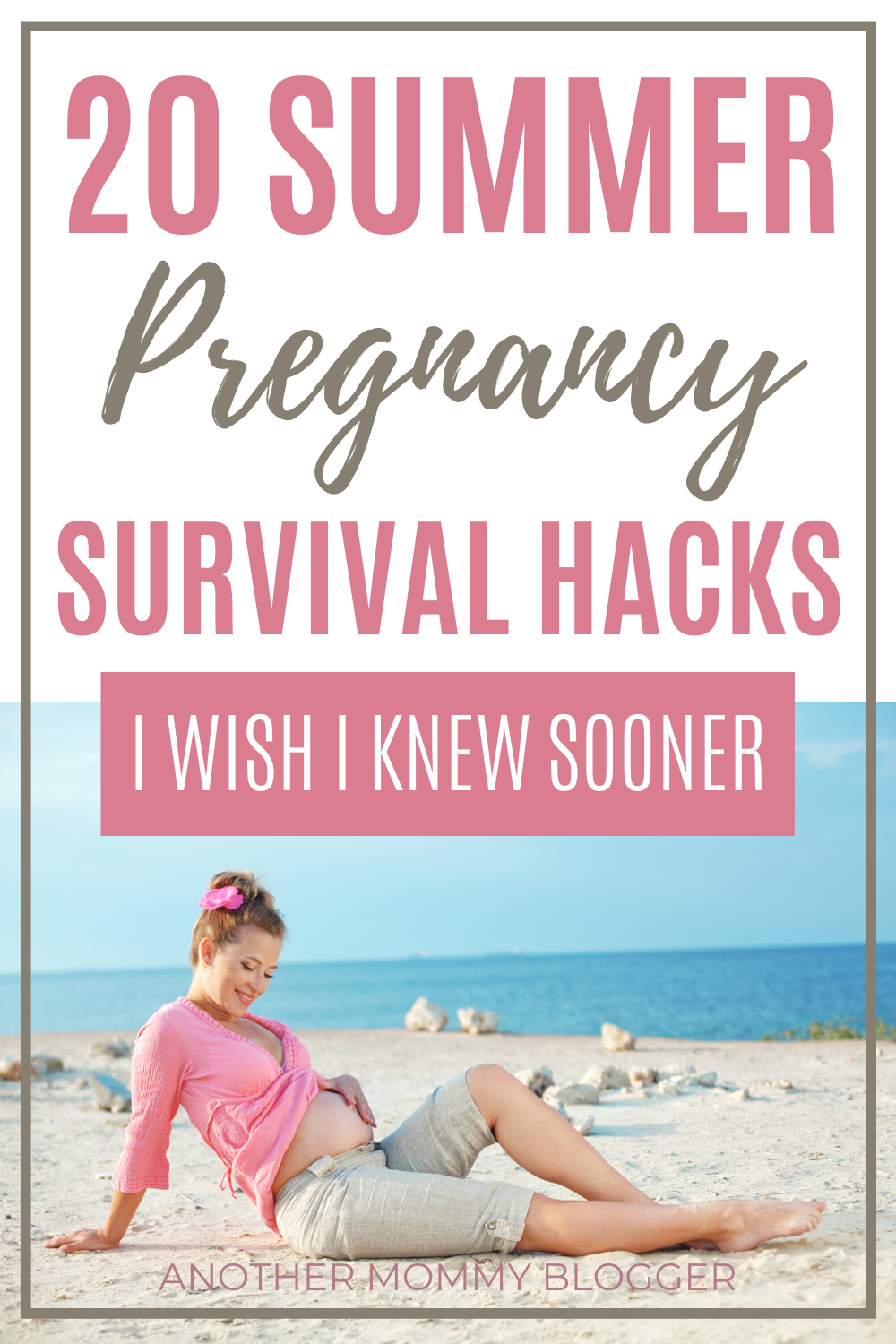 Use these summer pregnancy tips to beat the heat this summer. #pregnancy