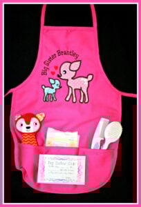 Big Sibling Announcement Apron